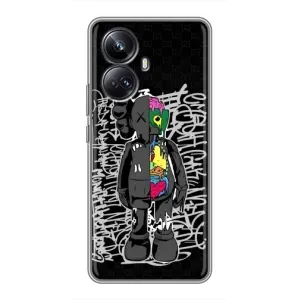 Чехол с принтом «Стиль Bearbrick» для Realme 10 Pro Plus