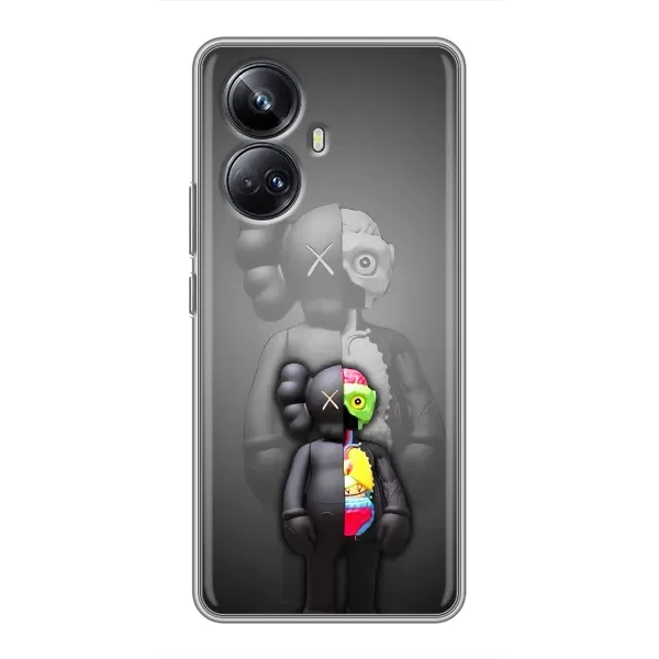Чехол с принтом «Тело Bearbrick» для Realme 10 Pro Plus