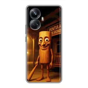 Чехол с мемом Тралалело тралала на Realme 10 Pro Plus (Тунг тунг сахур)