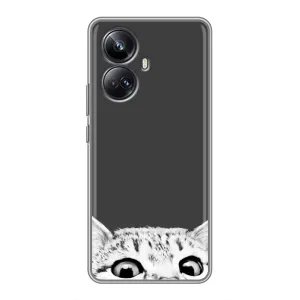 Чохол на RealMe 10 Pro Плюс з Котиками (VPrint) (Виглядає котик)