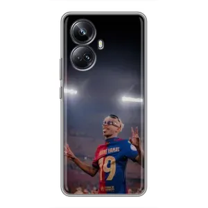 Чохол з футболістом Ламін Ямаль Realme 10 Pro Plus (Ямаль на стадіоні)