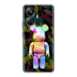 Чехол с принтом «Яркий Bearbrick» для Realme 10 Pro Plus