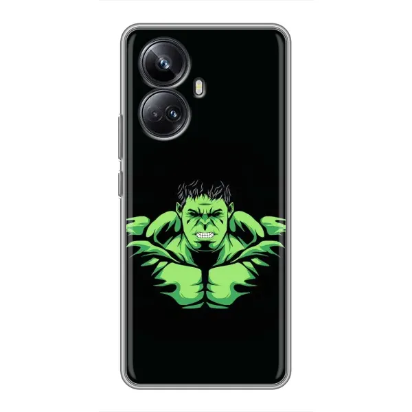 Чехол с принтом «Зелёный Халк» для Realme 10 Pro Plus Чехол с принтом «Зелёный Халк» для Realme 10 Pro Plus