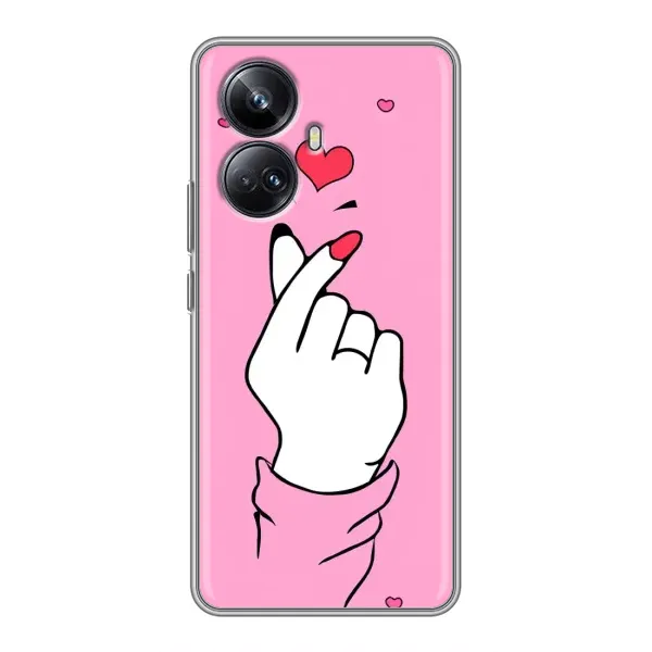 Чехол с принтом «Знак Love» для Realme 10 Pro Plus Чехол с принтом «Знак Love» для Realme 10 Pro Plus