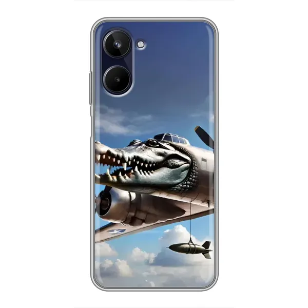 Чохол з принтом «Бомбардіро крокоділо» для Realme 10