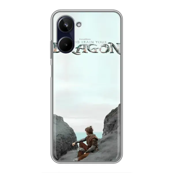Чехол с принтом «Дракон лого» для Realme 10 Чехол с принтом «Дракон лого» для Realme 10