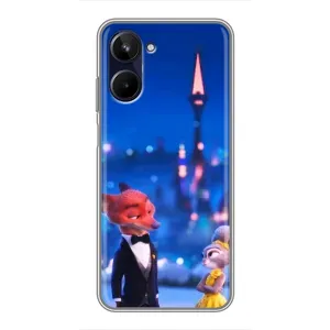 Чохол Зоотрополіс на Realme 10 (Романтичний вечір Зоотрополіс)