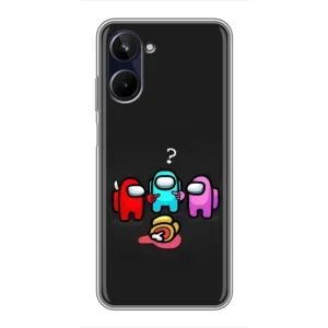 Чехол Амонг Ас для Realme 10 (AlphaPrint)