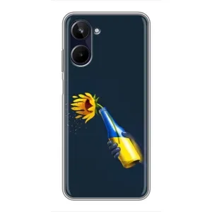 Чохол для Патріота України Realme 10 - (AlphaPrint) (Коктель молотова)
