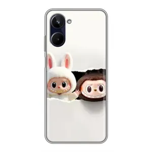 Чохол з принтом «Лабубу» для Realme 10