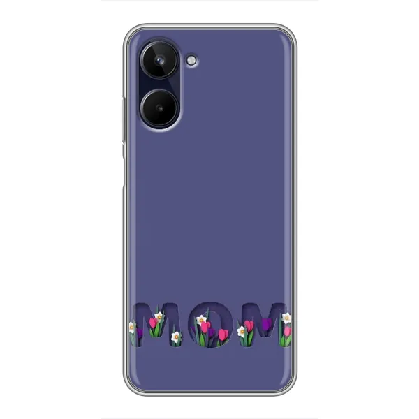 Чохол з принтом «Мама в квітах» для Realme 10