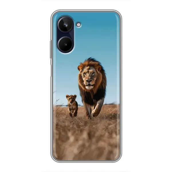 Чехол с принтом «Мусафа и Симба» для Realme 10