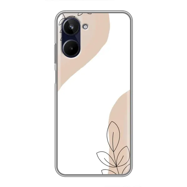 Чохол з принтом «Нюдова гілочка абстракція» для Realme 10 Чохол з принтом «Нюдова гілочка абстракція» для Realme 10