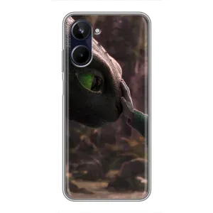 Чохол як приборкати дракона на Realme 10 (Сцена з драконом)