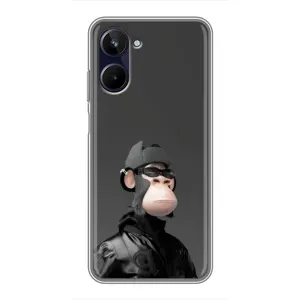 Чохли з Мавпами NFT для Realme 10 (AlphaPrint) (стильна мавпа NFT)