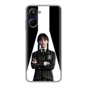 Чохли Венсдей на Realme 10 Уенсдей (AlphaPrint) (W-Wednesday)