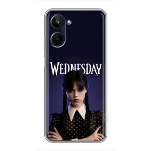 Чохли Венсдей на Realme 10 Уенсдей (AlphaPrint) (Wednesday)