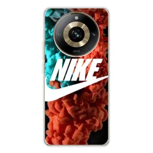 Чохол для Realme 11 Pro 5G - з принтом Найк (AlphaPrint) (Димчастий найк)