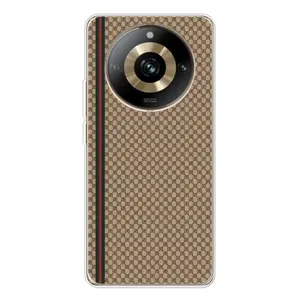 Чохли  GUCCI для 11 Про 5Джі (AlphaPrint) (Гуччі полоса)
