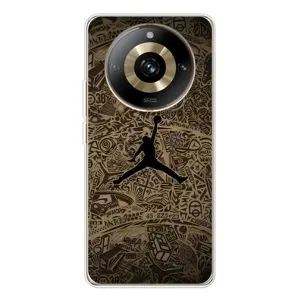 Чохли для Realme 11 Pro 5G - з картинкою JORDAN (AlphaPrint) (Logo Jordan)
