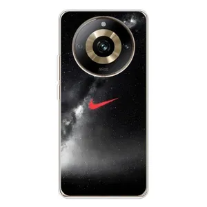 Чохол для Realme 11 Pro 5G - з принтом Найк (AlphaPrint) (Найк червоний)