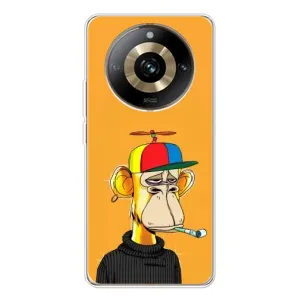 Чохли з Мавпами NFT для Realme 11 Pro 5G (AlphaPrint) (Нудна мавпа NFT)