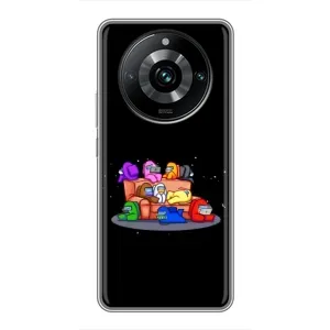 Чехол Амонг Ас для Realme 11 Pro Plus (AlphaPrint) (Амонг-ас)
