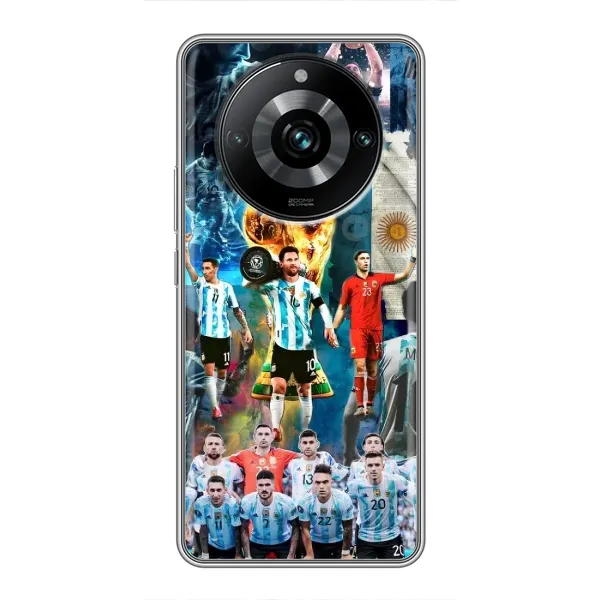 Чохол з принтом «Аргентина Мессі» для Realme 11 Pro Plus