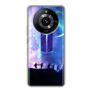Чохол з принтом «Army BTS» для Realme 11 Pro Plus