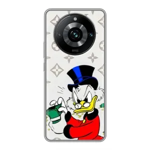 Чехлы для Realme 11 Pro Plus - Скрудж МакДак Louis Vuitton (PREMIUMPrint) (Баксы Скрудж)