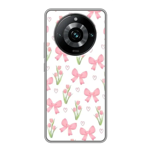 Чохол з принтом «Банти і квіти» для Realme 11 Pro Plus