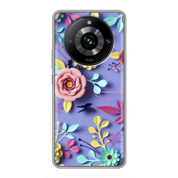 Чохол з принтом «Дизайн квітів» для Realme 11 Pro Plus