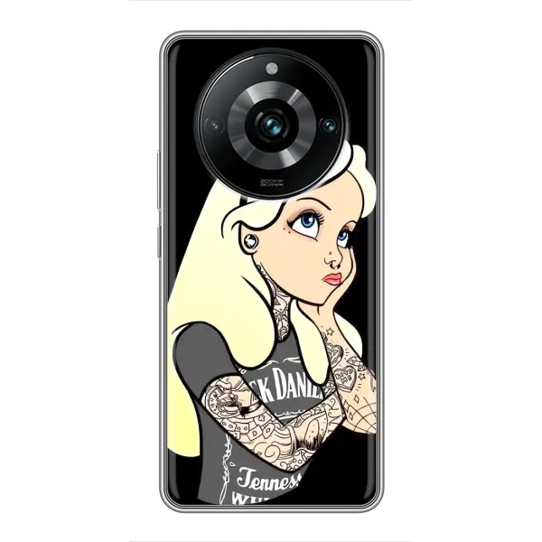 Чохол з принтом «Дівчина в тату» для Realme 11 Pro Plus