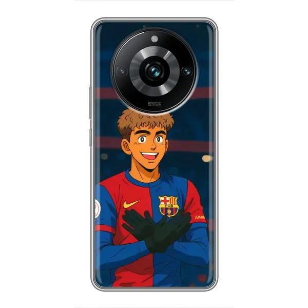 Чохол з принтом «Футболіст Ямаль» для Realme 11 Pro Plus Чохол з принтом «Футболіст Ямаль» для Realme 11 Pro Plus