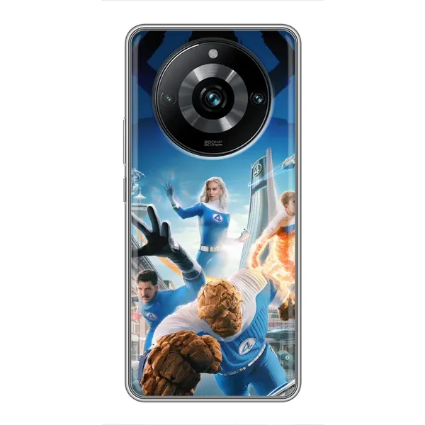 Чехол с принтом «Герои Фантастическая Четверка» для Realme 11 Pro Plus Чехол с принтом «Герои Фантастическая Четверка» для Realme 11 Pro Plus
