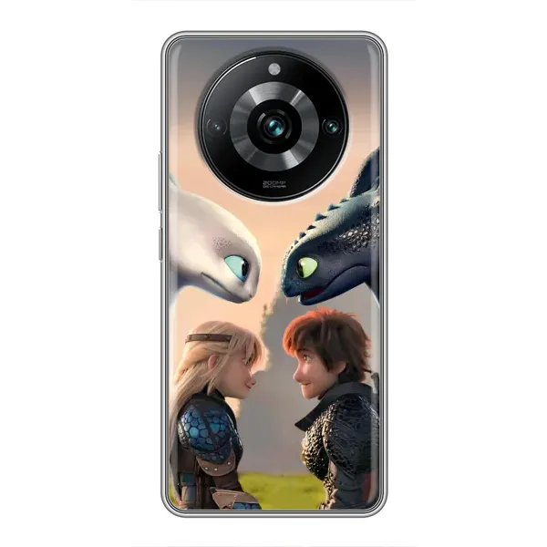 Чехол с принтом «Иккинг и Астрид» для Realme 11 Pro Plus Чехол с принтом «Иккинг и Астрид» для Realme 11 Pro Plus