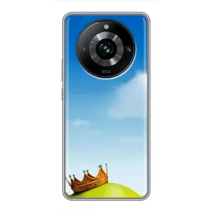 Чехол с мультфильмом Шрек на Realme 11 Pro Plus (Голова Шрека)