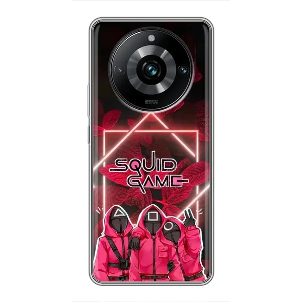 Чехол с принтом «Охранники Игра кальмара» для Realme 11 Pro Plus Чехол с принтом «Охранники Игра кальмара» для Realme 11 Pro Plus