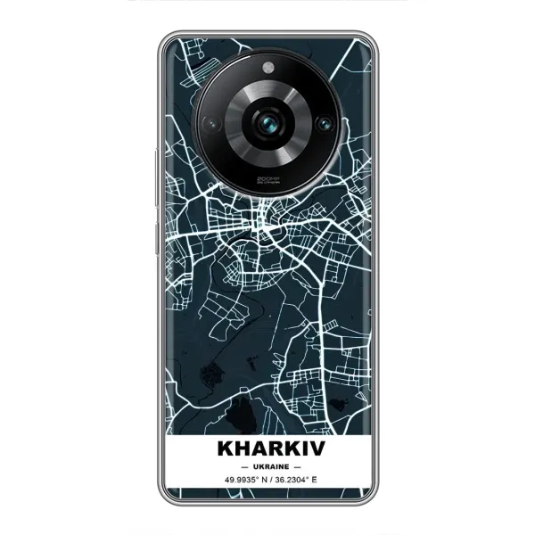Чохол з принтом «Харків» для Realme 11 Pro Plus