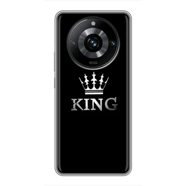Чохол з принтом «KING» для Realme 11 Pro Plus