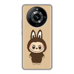Чохол з Лабубу на Realme 11 Pro Plus (Bored Ape в червоному)