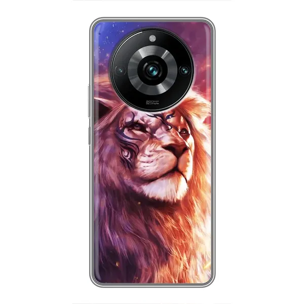 Чохол з принтом «Красочний Лев» для Realme 11 Pro Plus Чохол з принтом «Красочний Лев» для Realme 11 Pro Plus
