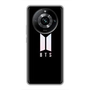 Чохол з принтом «Лого BTS» для Realme 11 Pro Plus