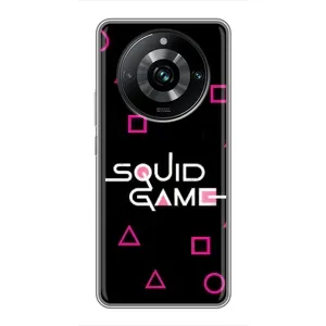 Чехол Гра в кальмара для Realme 11 Pro Plus (Паттерн Игра кальмара)