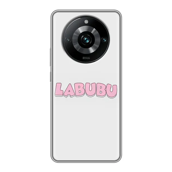 Чохол з принтом «Лого Лабубу» для Realme 11 Pro Plus