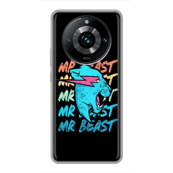 Чохол з принтом «logo Mr beast» для Realme 11 Pro Plus