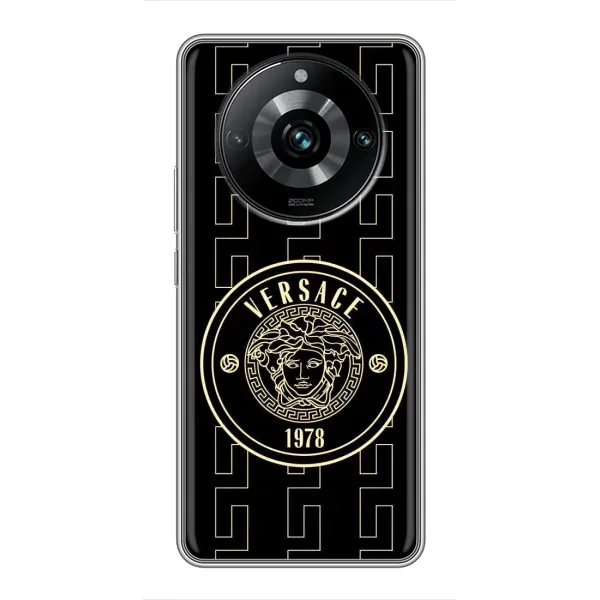 Чохол з принтом «Лого Версаче» для Realme 11 Pro Plus