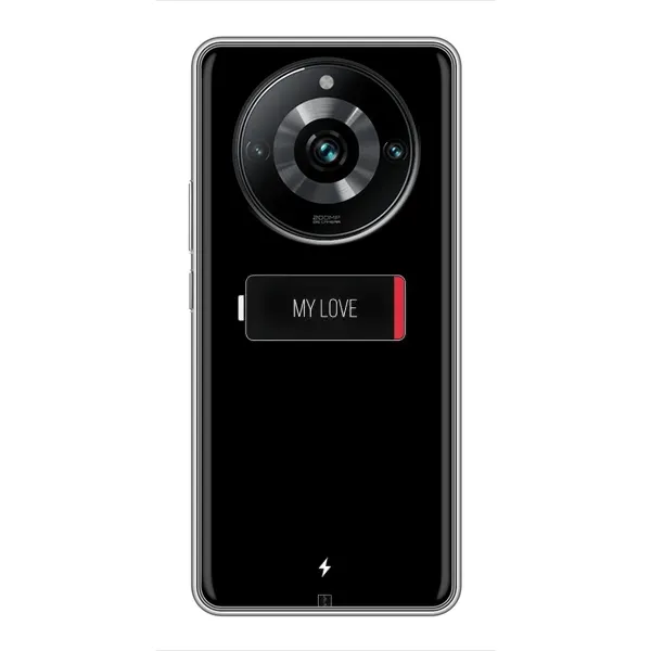Чохол з принтом «Love battery» для Realme 11 Pro Plus Чохол з принтом «Love battery» для Realme 11 Pro Plus