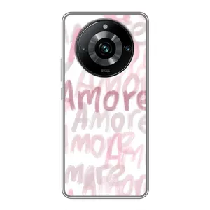 Чохол з принтом «Аморе любов» для Realme 11 Pro Plus