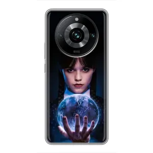 Чехол с дизайном Венздей 2 на Realme 11 Pro Plus (Магическая сфера Уэнздей)